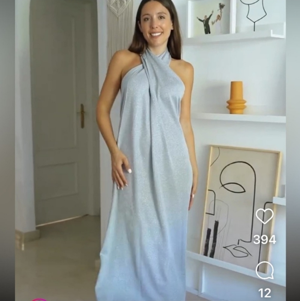 NWT ZARA * Dress size S and M Grey - Picture 14 of 16